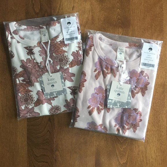 kate quinn Other - Kate Quinn floral tees 7Y NWT